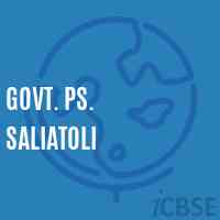 Govt. Ps. Saliatoli Primary School Logo