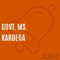 Govt. Ms. Kardega Middle School Logo
