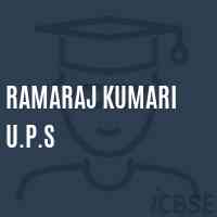 Ramaraj Kumari U.P.S School Logo