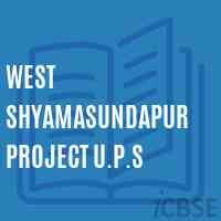 West Shyamasundapur Project U.P.S Middle School Logo