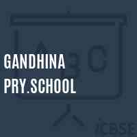 Gandhina Pry.School Logo