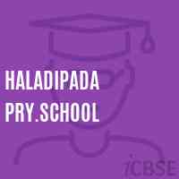Haladipada Pry.School Logo