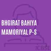 Bhgirat Bahiya Mamoriyal P-S Middle School Logo