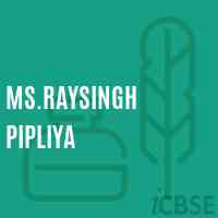 Ms.Raysingh Pipliya Middle School Logo