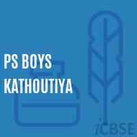 Ps Boys Kathoutiya Primary School Logo