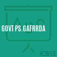 Govt Ps.Gafrrda Primary School Logo