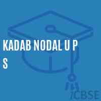 Kadab Nodal U P S Middle School Logo