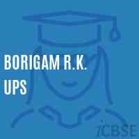 Borigam R.K. Ups School Logo