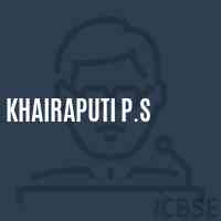 Khairaputi P.S Primary School Logo
