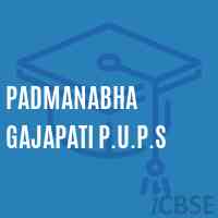 Padmanabha Gajapati P.U.P.S Middle School Logo