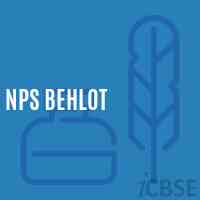 Nps Behlot Primary School Logo