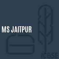 Ms Jaitpur Middle School Logo