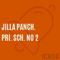 Jilla Panch. Pri. Sch. No 2 Middle School Logo