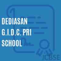Dediasan G.I.D.C. Pri School Logo