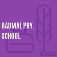 Badmal Pry. School Logo
