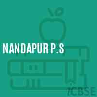 Nandapur P.S Primary School Logo