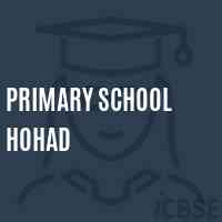 Primary School Hohad Logo