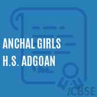 Anchal Girls H.S. Adgoan School Logo