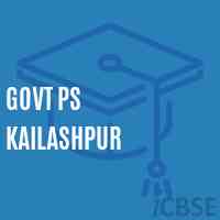 Govt Ps Kailashpur Primary School Logo
