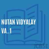 Nutan Vidyalay Va..1 Primary School Logo