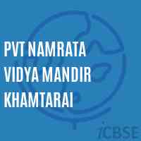 Pvt Namrata Vidya Mandir Khamtarai Middle School Logo