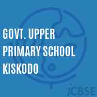 Govt. Upper Primary School Kiskodo Logo