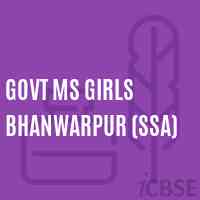 Govt Ms Girls Bhanwarpur (Ssa) Middle School Logo