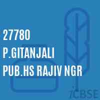27780 P.Gitanjali Pub.Hs Rajiv Ngr Senior Secondary School Logo