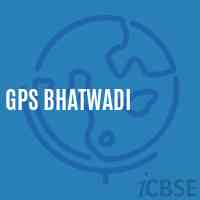 Gps Bhatwadi Primary School Logo