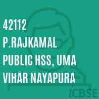 42112 P.Rajkamal Public Hss, Uma Vihar Nayapura Senior Secondary School Logo