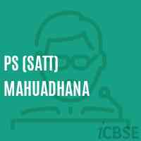 Ps (Satt) Mahuadhana Primary School Logo