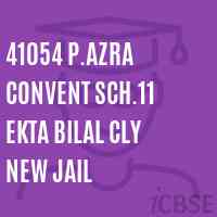 41054 P.Azra Convent Sch.11 Ekta Bilal Cly New Jail Primary School Logo