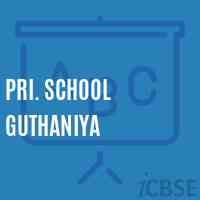 Pri. School Guthaniya Logo