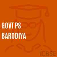 Govt Ps Barodiya Primary School Logo