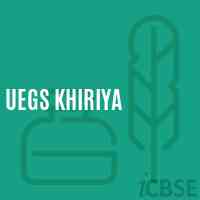 Uegs Khiriya Primary School Logo