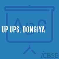Up Ups. Dongiya Middle School Logo