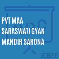 Pvt Maa Saraswati Gyan Mandir Sarona Middle School Logo