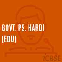 Govt. Ps. Hardi (Edu) Primary School Logo