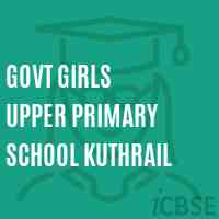 Govt Girls Upper Primary School Kuthrail Logo
