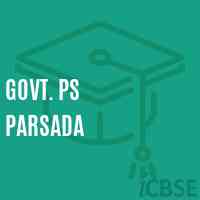 Govt. Ps Parsada Primary School Logo