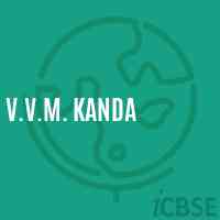V.V.M. Kanda Middle School Logo