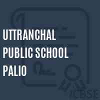 Uttranchal Public School Palio Logo