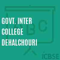 Govt. Inter College Dehalchouri High School Logo