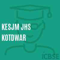 Kesjm Jhs Kotdwar Middle School Logo