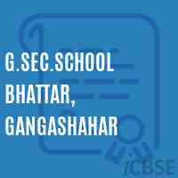 G.Sec.School Bhattar, Gangashahar Logo