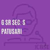 G Sr Sec. S Patusari High School Logo
