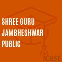 Shree Guru Jambheshwar Public Secondary School Logo