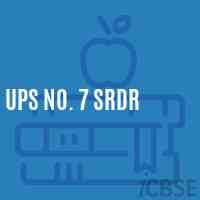Ups No. 7 Srdr Middle School Logo
