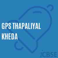 Gps Thapaliyal Kheda Primary School Logo