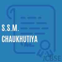 S.S.M. Chaukhutiya Primary School Logo